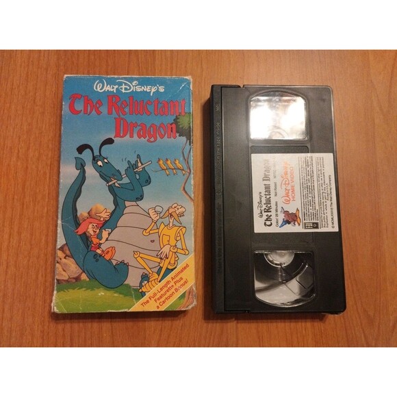 The Reluctant Dragon (VHS 1941) Walt Disney Classic Cartoon - Picture 1 of 7
